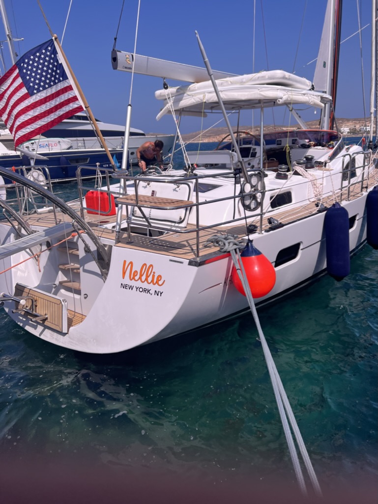 SV Nellie voyage photo