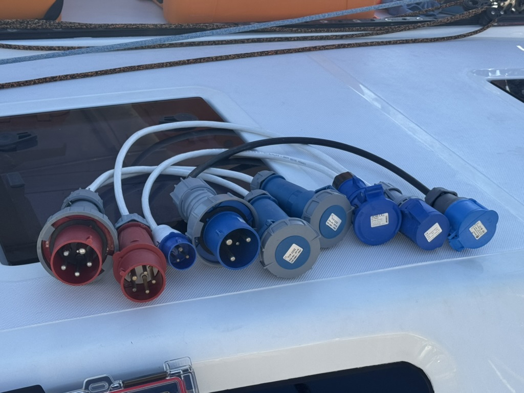 Shore Power adapters for Mediterranean - CRAZY